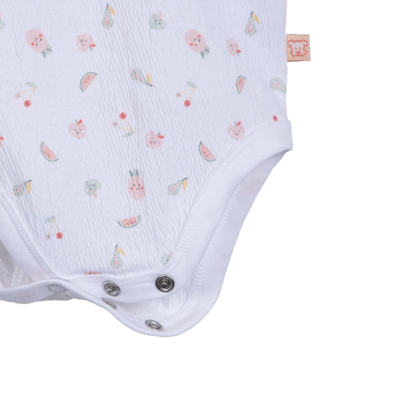 PACK DE 2 BODY RECIEN NACIDO NIÑA MANGA CORTA FRUTAL SURTIDO PILLIN - 4