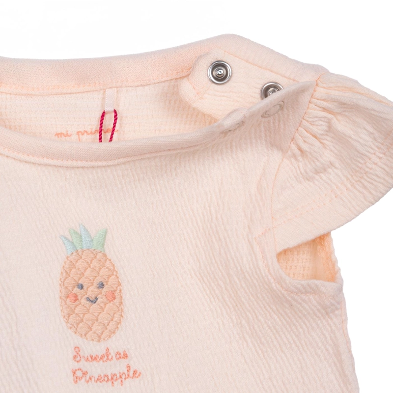 PACK DE 2 BODY RECIEN NACIDO NIÑA MANGA CORTA FRUTAL SURTIDO PILLIN - 5