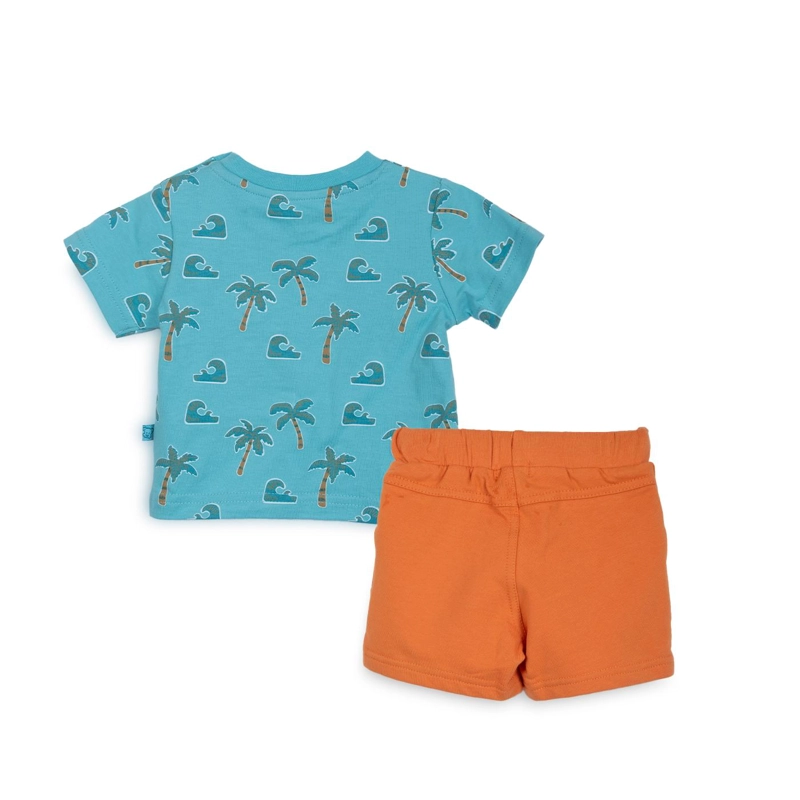 CONJUNTO BEBE NIÑO BOTONES TROPICAL CALIPSO PILLIN - 2