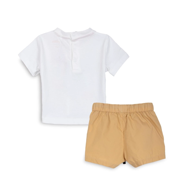 CONJUNTO BEBE NIÑO ESTAMPADO CRUDO PILLIN - 2