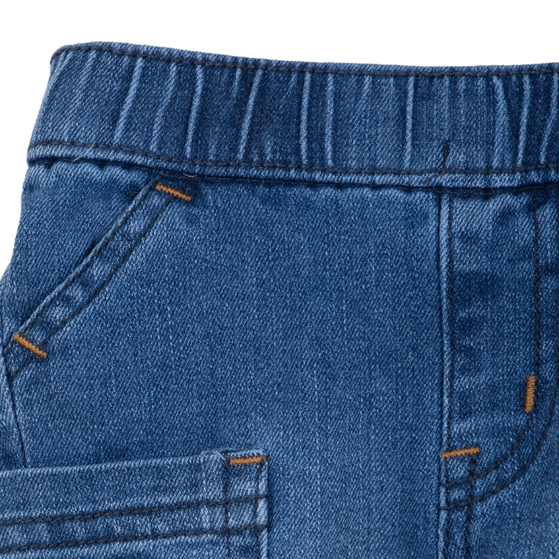 CONJUNTO DENIM BEBE NIÑO ESTAMPADO MELANGE PILLIN - 4