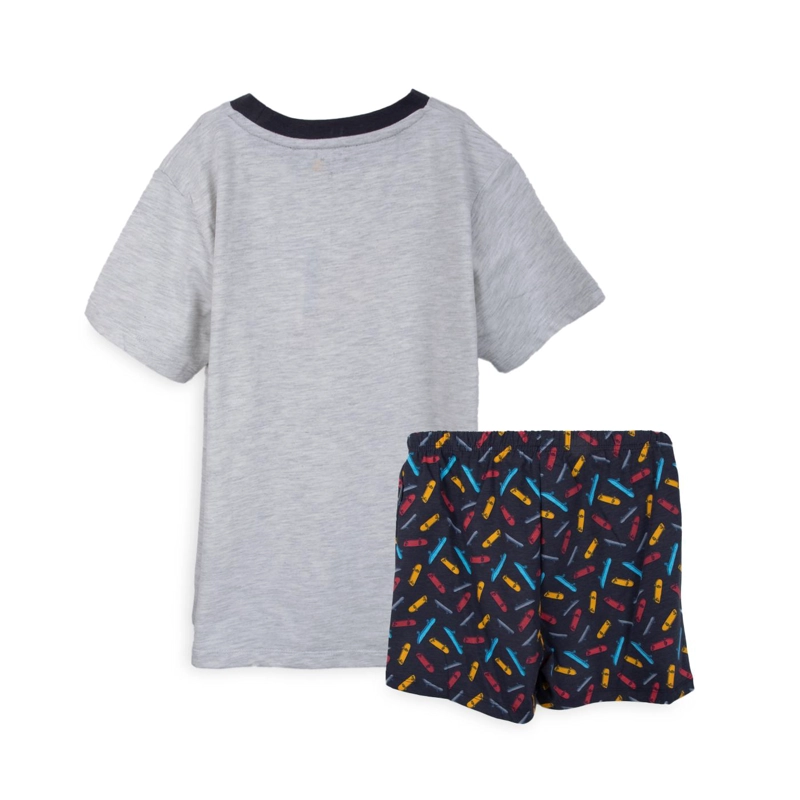 PIJAMA NIÑO MANGA CORTA MELANGE PILLIN - 2