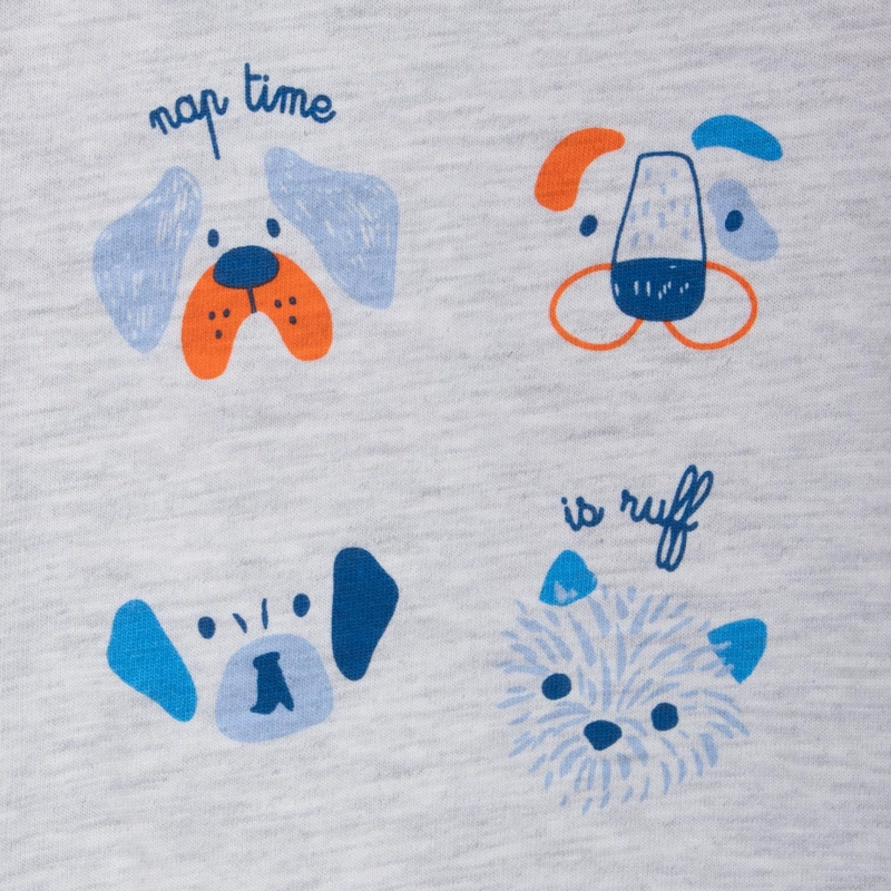PIJAMA BEBE NIÑO MANGA CORTA NARANJO PILLIN - 3