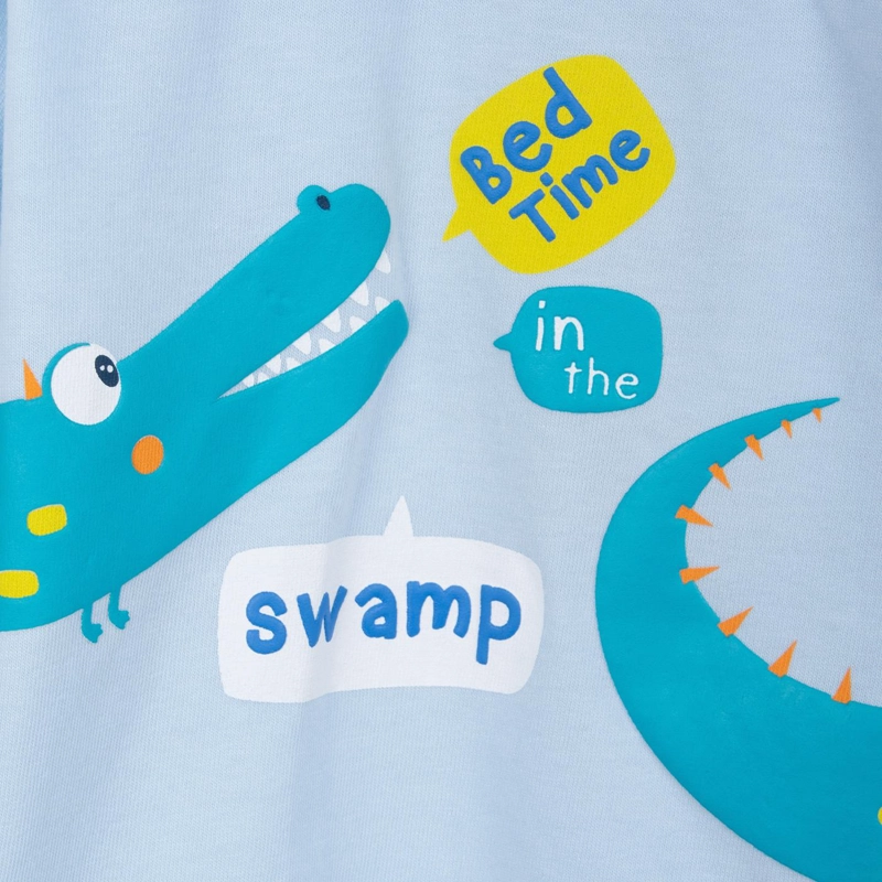PIJAMA BEBE NIÑO MANGA LARGA CELESTE PILLIN - 3