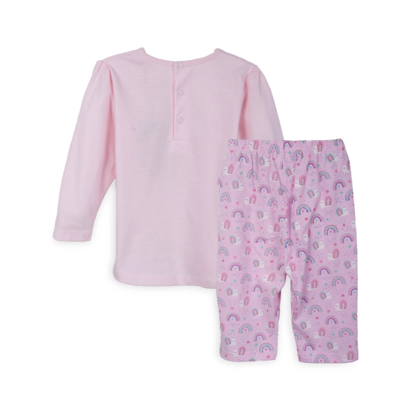 PIJAMA BEBE NIÑA ROSADO PILLIN - 2