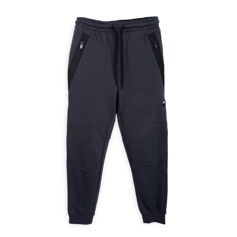 PANTALON BUZO NIÑO CIERRE BOLSILLOS AZUL PILLIN - 1