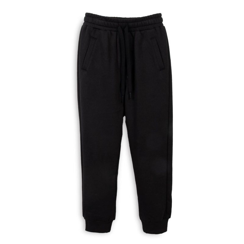 PANTALON BUZO NIÑO CINTURA AJUSTABLE NEGRO PILLIN - 1