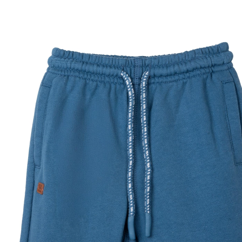 PANTALON BUZO BEBE NIÑO RIB BOLSILLOS AZUL MARINO PILLIN - 3