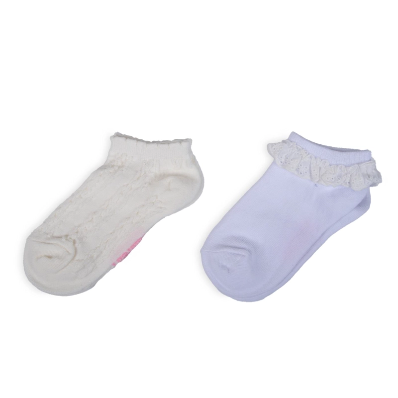 PACK DE 2 CALCETINES NIÑA ALGODON SURTIDO PILLIN - 1