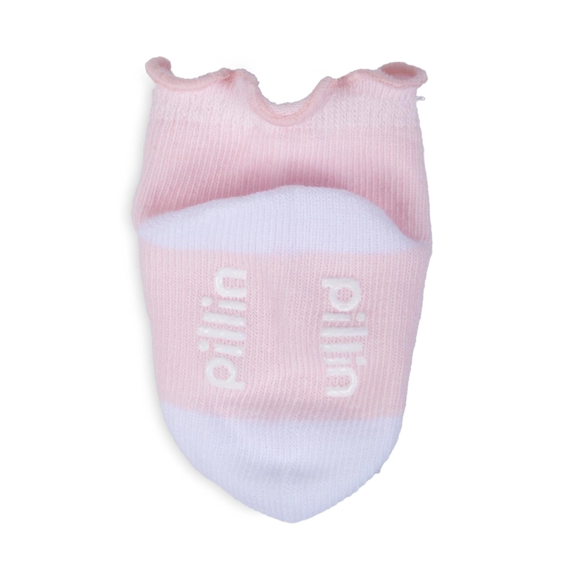 PACK DE 2 CALCETINES RECIEN NACIDO NIÑA LISOS SURTIDO PILLIN - 2