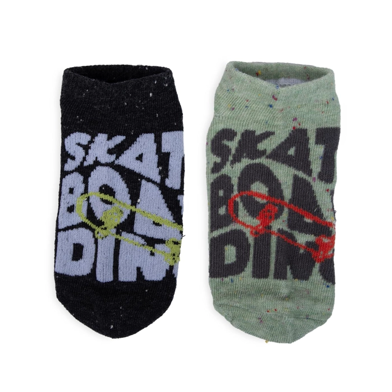PACK DE 2 CALCETINES NIÑO ALGODON DISEÑO SKATE SURTIDO PILLIN - 3