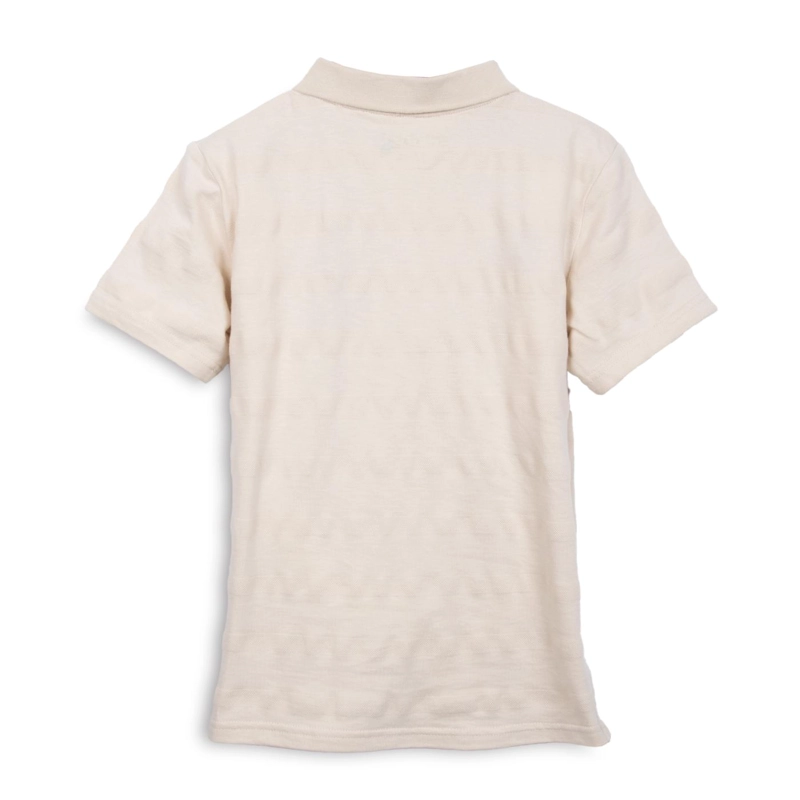 POLERA NIÑO MANGA CORTA CUELLO CAMISERO ARENA PILLIN - 2