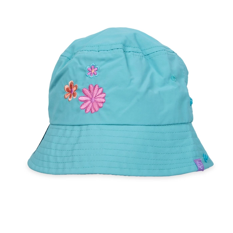 GORRO BEBE NIÑA FILTRO UV FLORAL CALIPSO PILLIN - 1