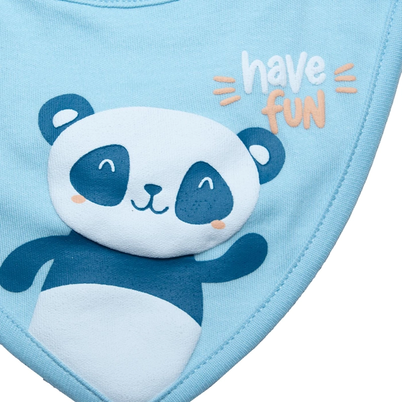 PACK 2 BABEROS RECIE N NACIDO NIÑO ESTAMPADO ANIMALES SURTIDO PILLIN - 2