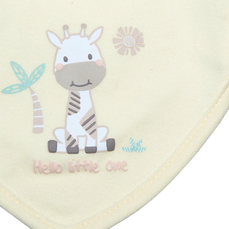 PACK 2 BABEROS RECIE N NACIDO UNISEX AMARILLO PILLIN - 3