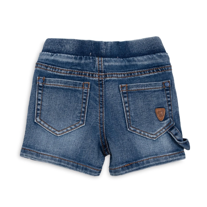 BERMUDA BEBE NIÑO CINTURA AJUSTABLE DENIM PILLIN - 2