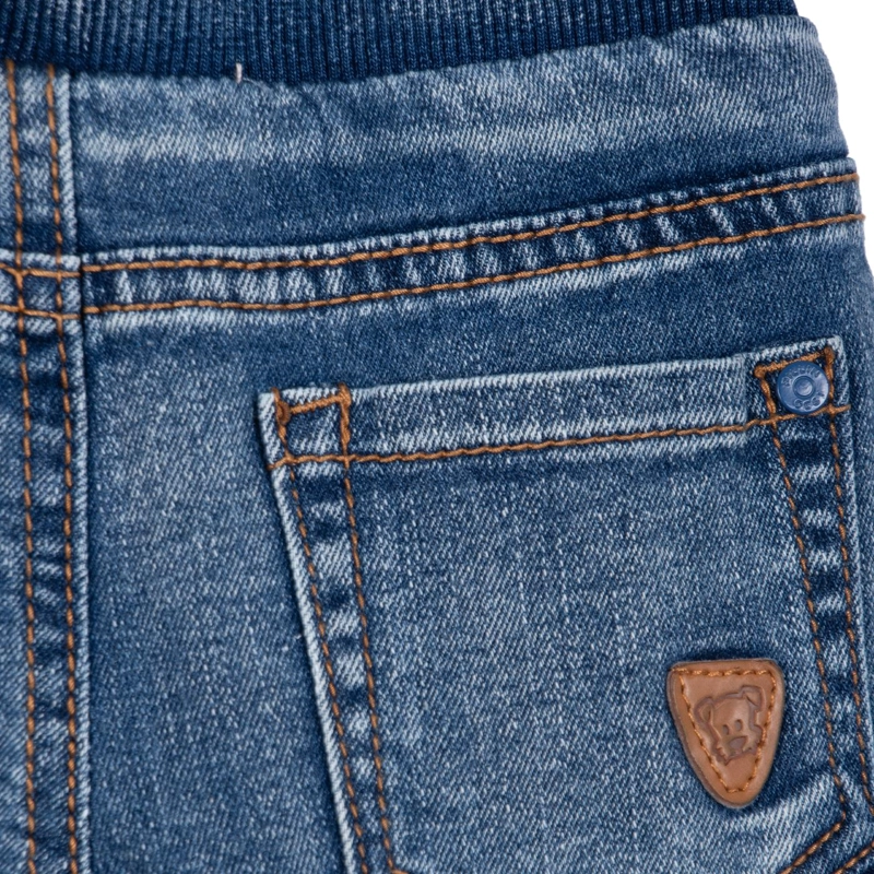 BERMUDA BEBE NIÑO CINTURA AJUSTABLE DENIM PILLIN - 4