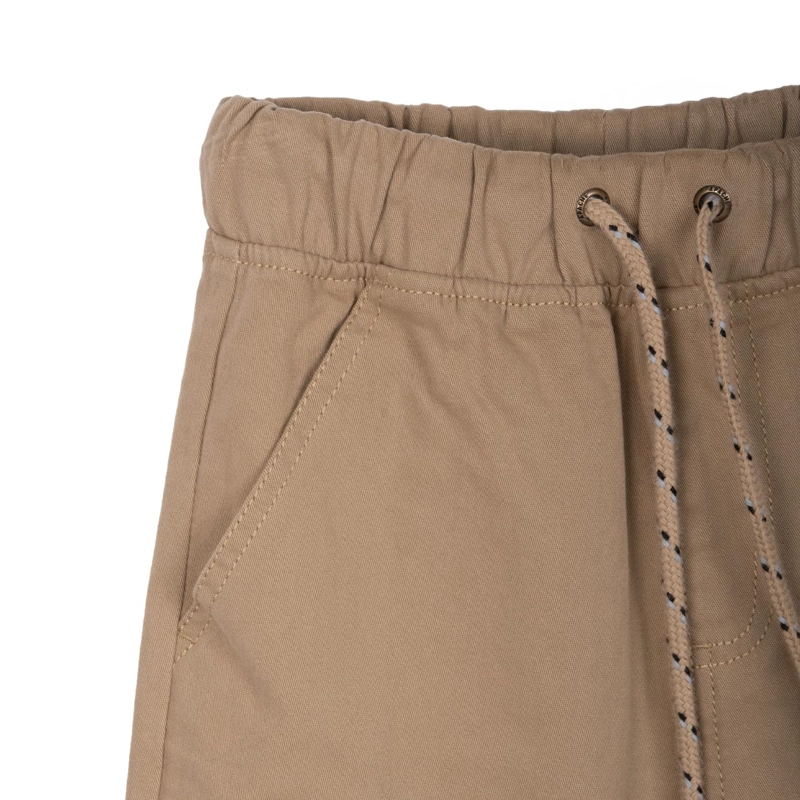 BERMUDA NIÑO GABARDINA BEIGE PILLIN - 3