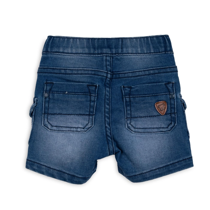 BERMUDA BEBE NIÑO CARGO DENIM PILLIN - 2