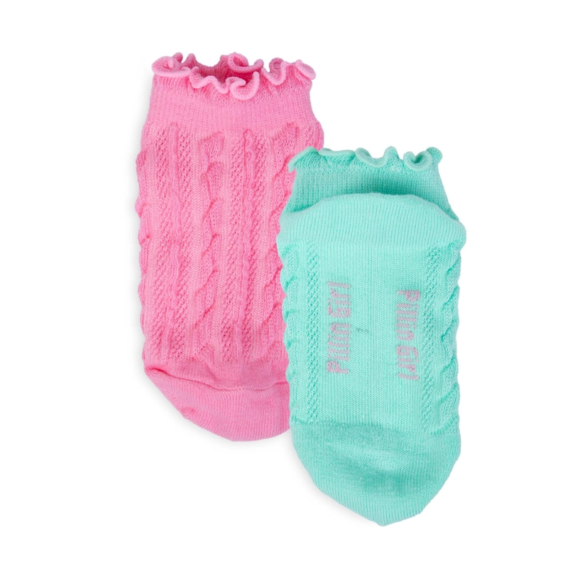 PACK DE 3 CALCETINES NIÑA ALGODON LISOS SURTIDO PILLIN - 3