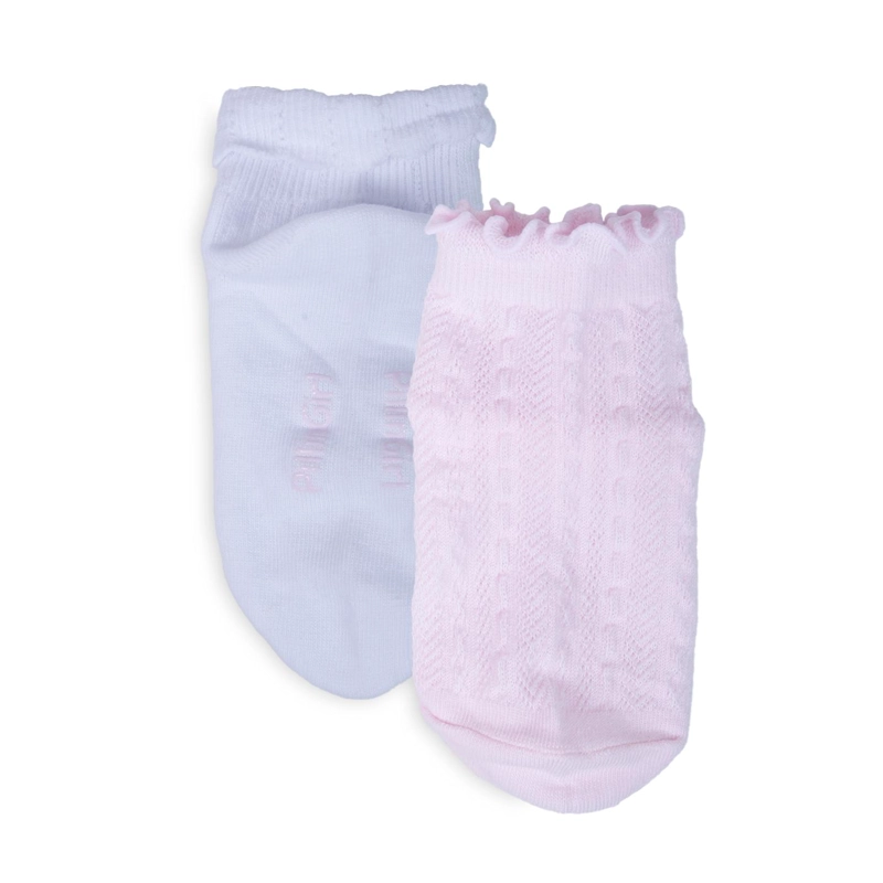 PACK DE 2 CALCETINES NIÑA ALGODON LISOS SURTIDO PILLIN - 3