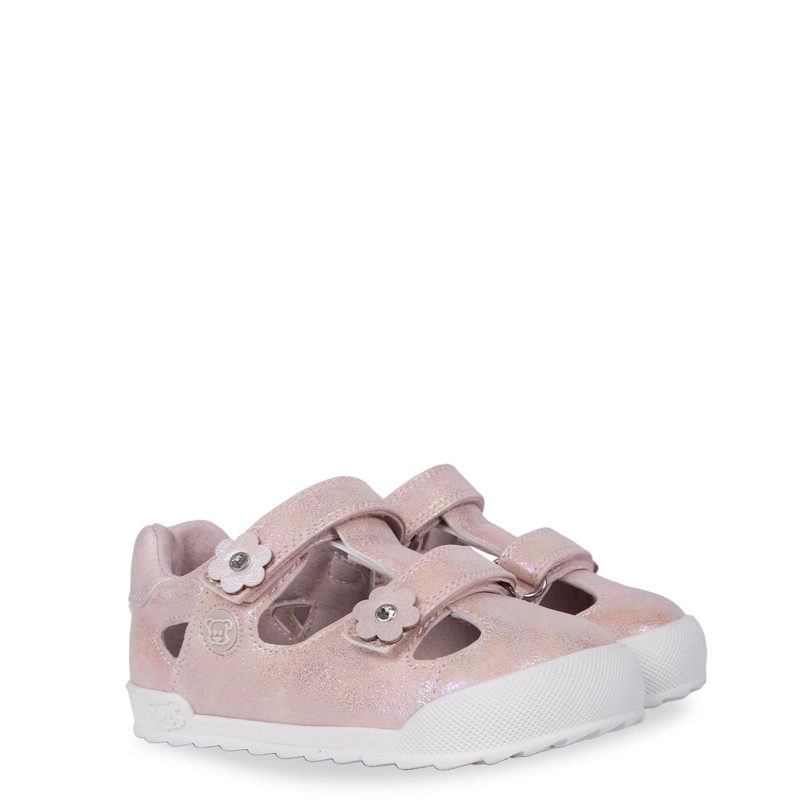 SANDALIA BEBE NIÑA ERGO CERRADA ROSADO PILLIN - 1