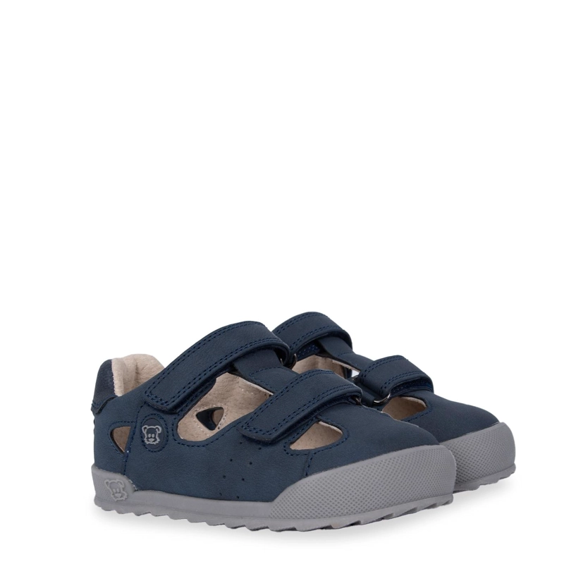 SANDALIA BEBE NIÑO ERGO CERRADA AZUL MARINO PILLIN - 1