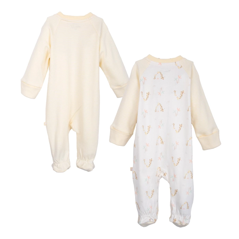 PACK 2 OSITOS RECIEN NACIDO UNISEX 100% ALGODON AMARILLO PILLIN - 2