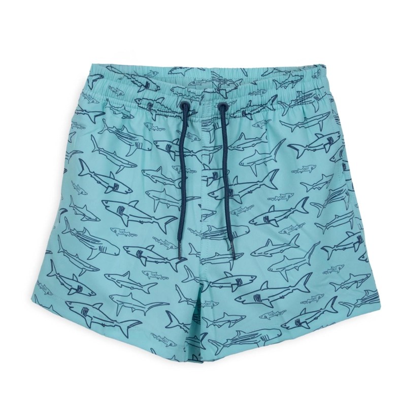 TRAJE DE BAÑO NIÑO ESTAMPADO MENTA PILLIN - 1