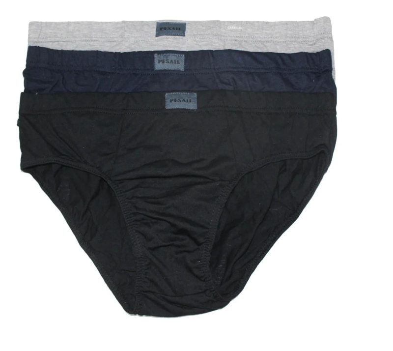 12 SLIP CALZONCILLOS DE ALGODÓN PARA HOMBRE - 2