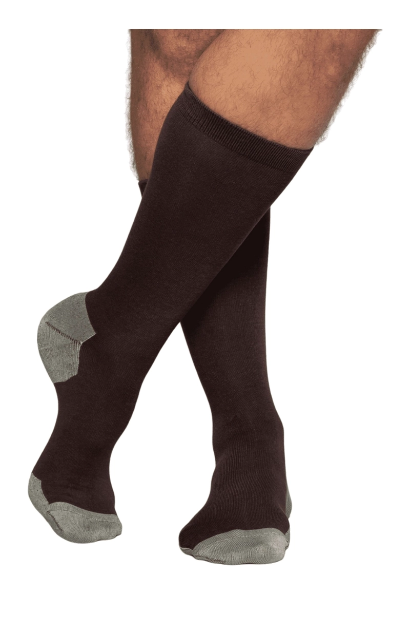 12 PARES DE CALCETINES DE VESTIR PARA HOMBRE CON FIBRA DE COBRE + BAMBÚ - 4