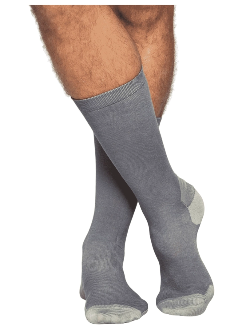 12 PARES DE CALCETINES DE VESTIR PARA HOMBRE CON FIBRA DE COBRE + BAMBÚ - 2
