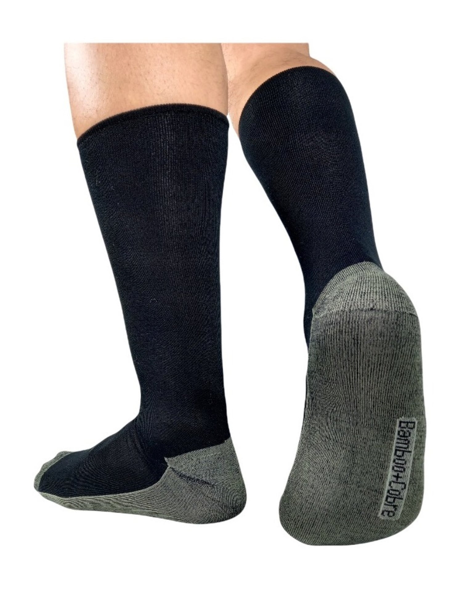 6 PARES DE CALCETINES DE VESTIR PARA HOMBRE CON FIBRA DE COBRE + BAMBÚ - 6