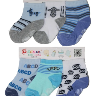 X12 CALCETINES ANTIDESLIZANTE PARA BEBÉ - 1