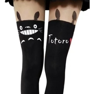PANTIS MUJER MEDIAS DISEÑO TOTORO - 1