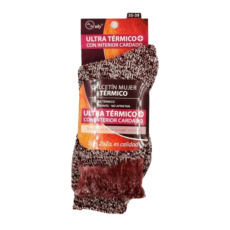 CALCETINES PARA MUJER ULTRA TÉRMICO - DIABETICOS - SUAVES - DOCENA - 7