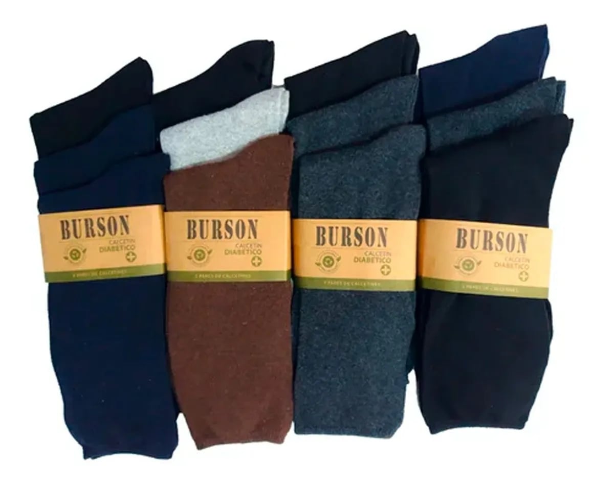 CALCETINES PARA HOMBRE DE ALGODÓN SIN COSTURAS - DOCENA - 1