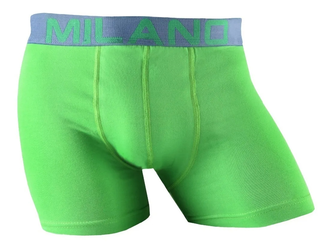 12 BOXER DE ALGODON CON PRETINA PARA NIÑOS - JUVENIL - DOCENA - 4