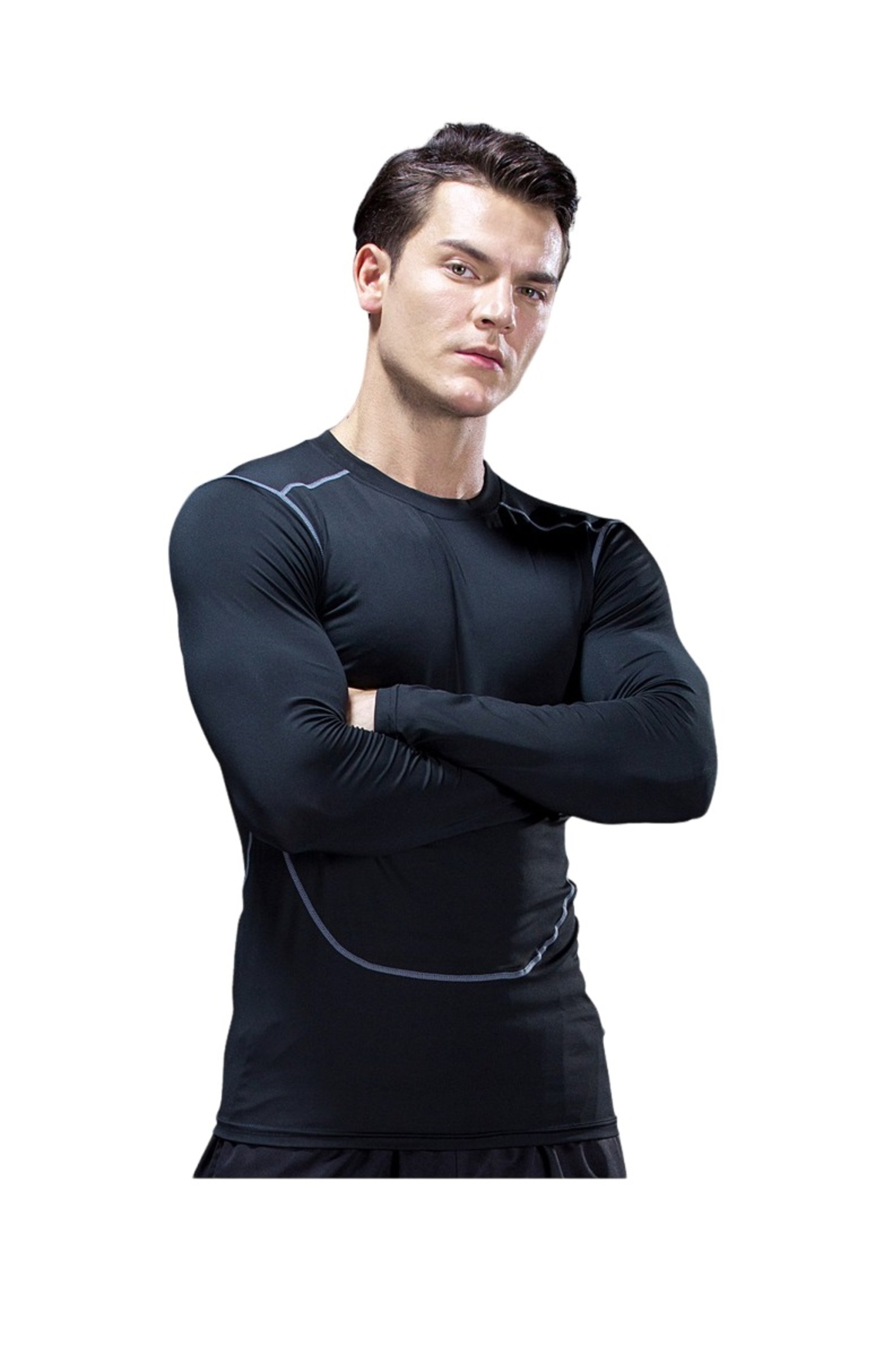 POLERA PRIMERA CAPA CON FIBRA NATURAL DE BAMBU - CAMISETA INTERIOR PARA HOMBRE - 3