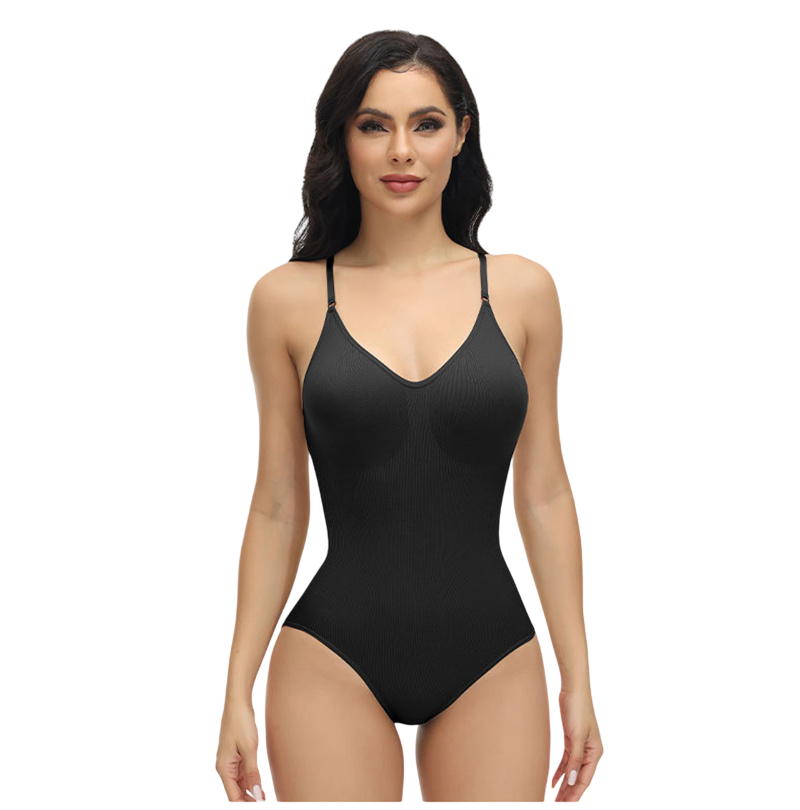 BODY FAJA MODELADOR PARA MUJER - COMPRESION LIGERA CON TIRANTES - 1
