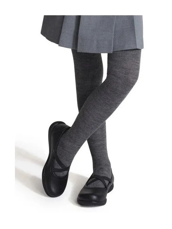 PACK DE 3 PANTYS MEDIAS DE COLEGIO - PANTIMEDIAS ESCOLAR DE ALGODON - UNISEX - 2