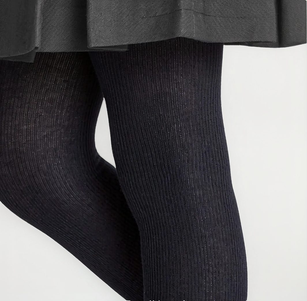 PACK DE 6 PANTYS MEDIAS DE COLEGIO - PANTIMEDIAS ESCOLAR DE ALGODON - UNISEX - 3