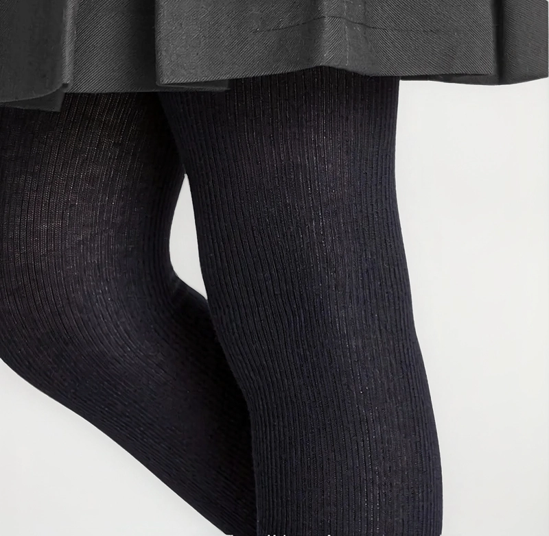 PACK DE 6 PANTYS MEDIAS DE COLEGIO - PANTIMEDIAS ESCOLAR DE ALGODON - UNISEX - 3