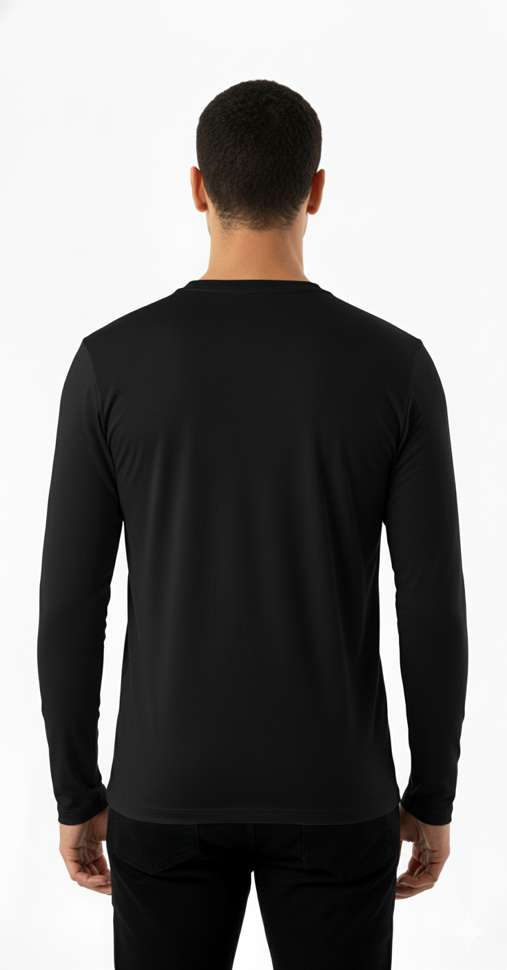 PACK 4 POLERAS CUELLO REDONDO PARA HOMBRE- PRIMERA CAPA CON FIBRA DE BAMBU - 2