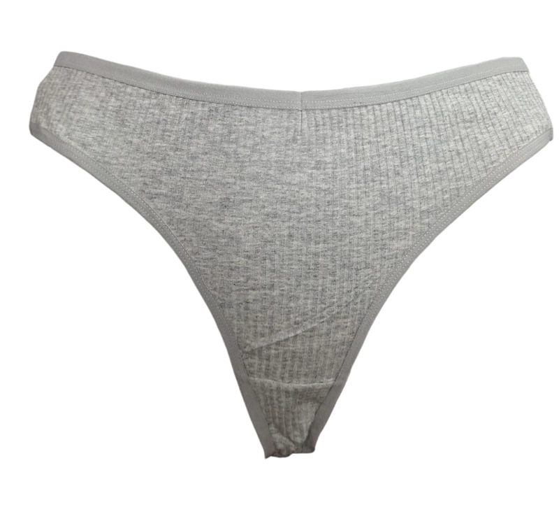 PACK DE 4 CALZONES  COLALES TANGAS PARA MUJER DE ALGODON ELASTICADO - COLORES SURTIDOS - 8