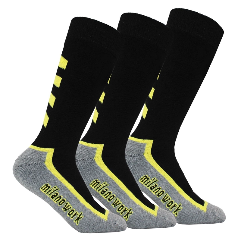 12 PARES DE CALCETAS RESISTENTE CALCETINES DE TRABAJO PARA HOMBRE - 2