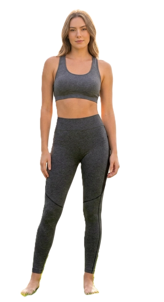 CALZA PARA MUJER -  PANTALON PRIMERA CAPA CON FIBRA NATURAL DE ALGODON - 1