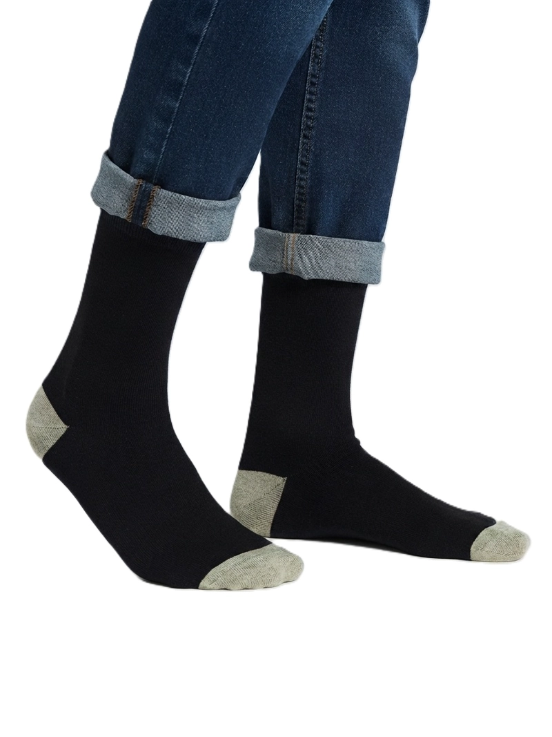 X6 CALCETIN DE VESTIR SIN COSTURAS PARA HOMBRE CON FIBRA DE BAMBU Y COBRE - 3