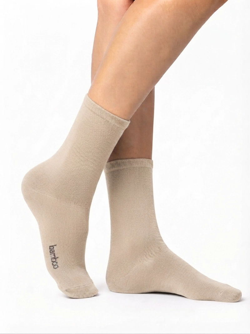 X6 CALCETINES CORTOS TIPO AMERICANO CON FIBRA DE BAMBU MUJER - 3