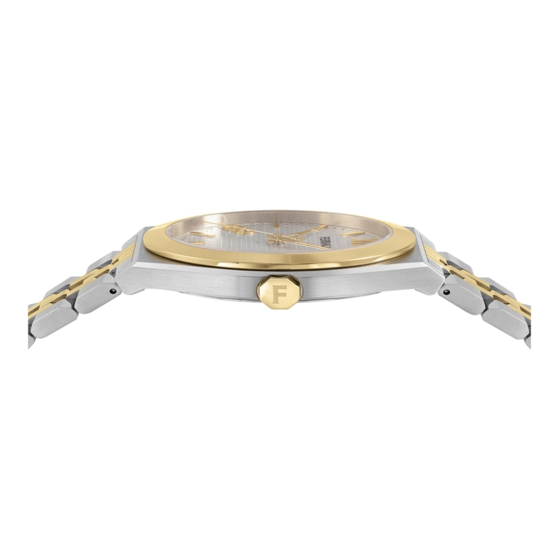 NUEVO RELOJ DE PULSERA FERRAGAMO VEGA PARA HOMBRE EN DOS TONOS - 3